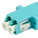 Adaptador Óptico multimodo aqua LC/UPC Duplex