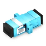 Adaptador Óptico SC/UPC Simplex Color Aqua OM3