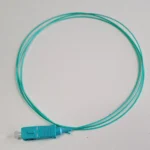 Pigtail FO OM3 MM SX SC/UPC LSZH 0.9mm 1m